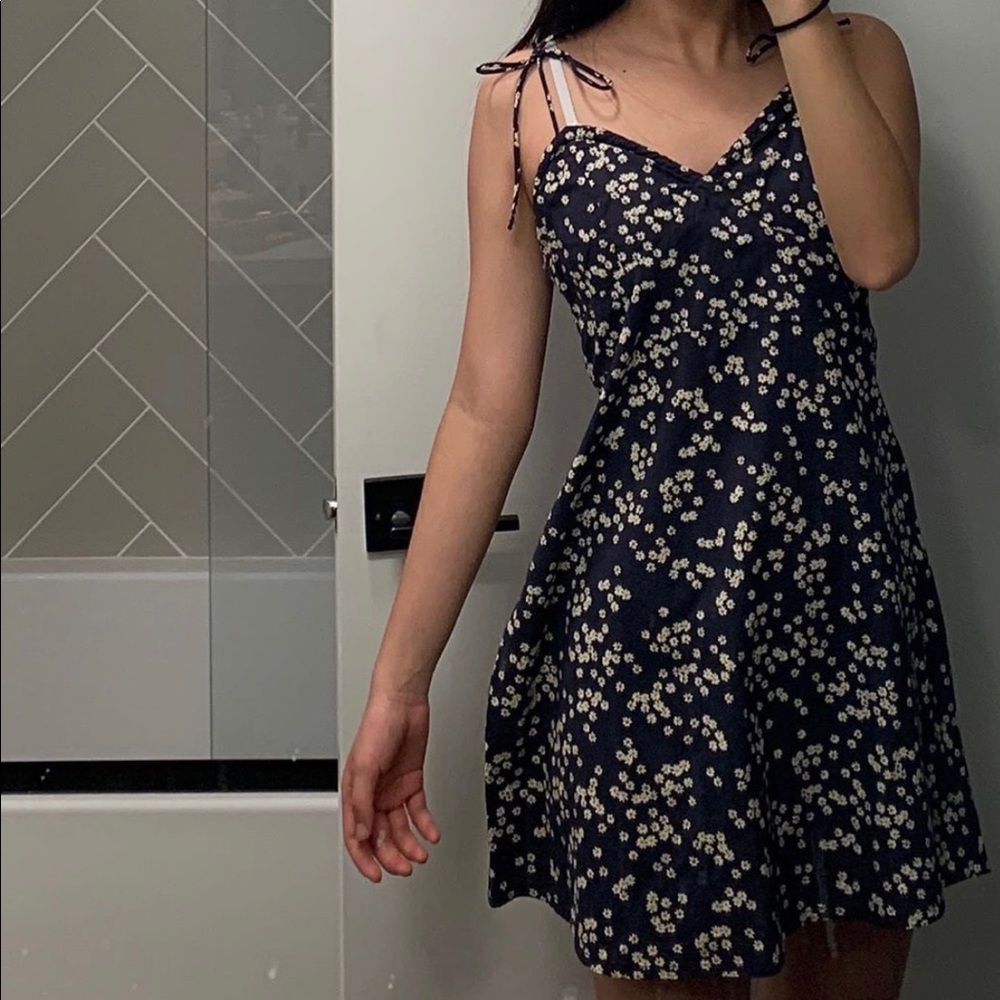 cute floral cotton on dress